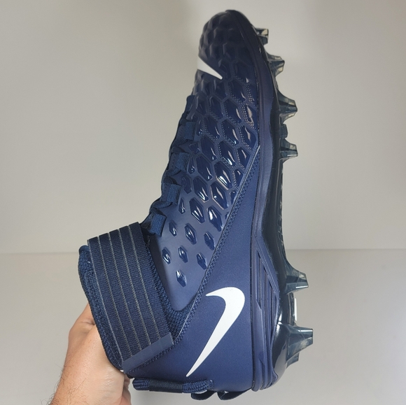 Mens Size 15 Nike Force Savage Pro 2 Football Cleats Navy White BV3969-401 - Picture 6 of 10